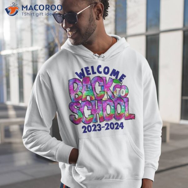 Funny Welcome Back To School First Day Of Teachers Shirt