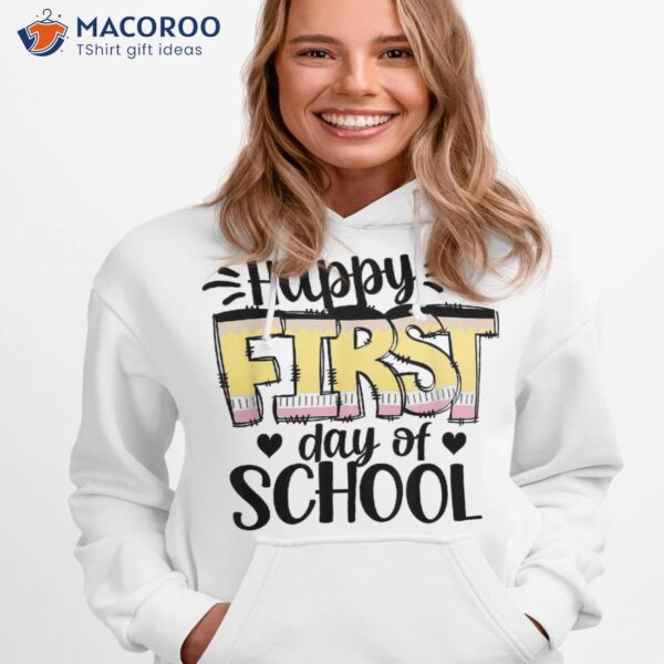 Funny Welcome Back To School First Day Of Teachers Shirt