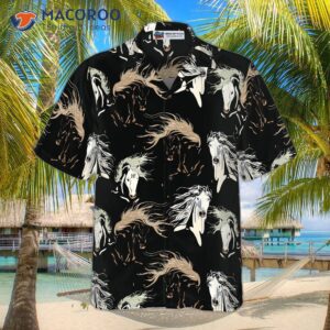 galloping horse shirt for s hawaiian 2