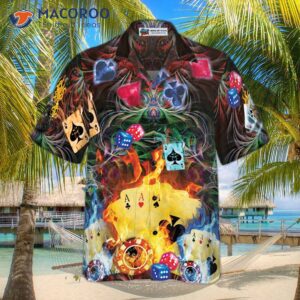 gambling hawaiian style shirt 2