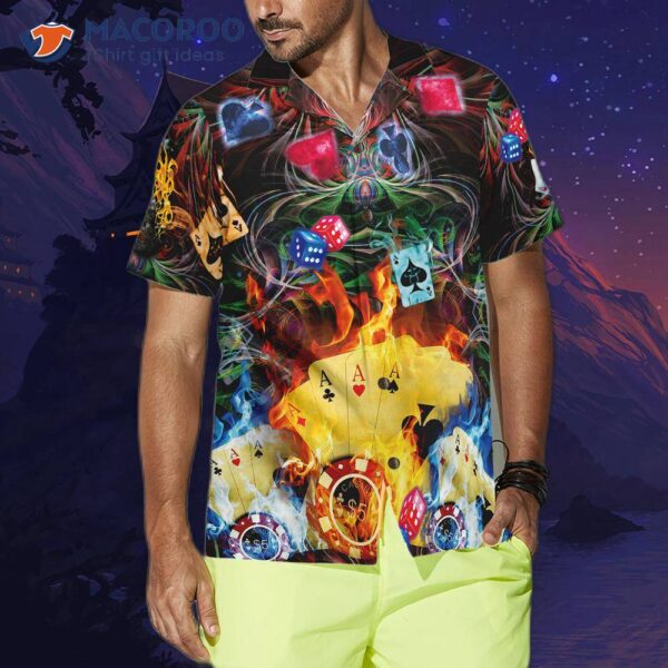 Gambling Hawaiian-style Shirt