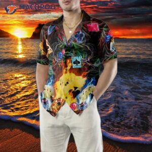 gambling hawaiian style shirt 4