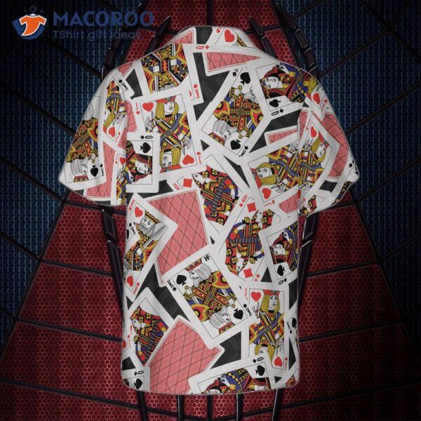 Gambling Poker Card Hawaiian-style Shirt