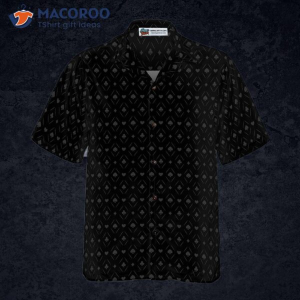 Gambling Poker Card Hawaiian-style Shirt