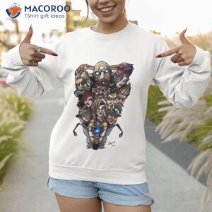 Game Characters Borderlands Shirt 2 game characters borderlands shirt sweatshirt 1