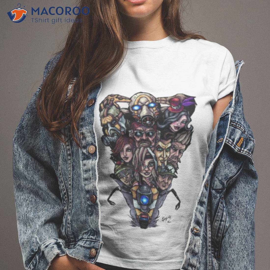 Game Characters Borderlands Shirt Game Characters Borderlands Shirt