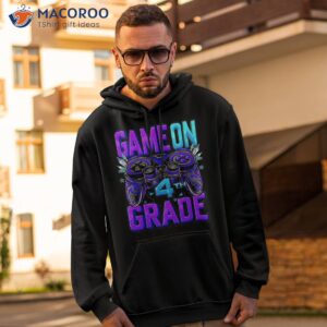 Game On 4th Grade Back To School Level Unlocked Shirt