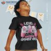 Gamer Girl Level 9 Unlocked Video Game 9th Birthday Girls Shirt