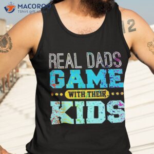 gaming fathers day gamer dad shirt gift from son or daughter tank top 3