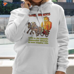 garfield i love chariots back to the nomadic pastoralist lifestyle no more nagging wife shirt hoodie 2