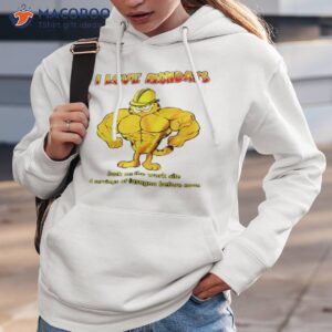 garfield i love mondays back on the work site for servings of lasagna shirt hoodie 3