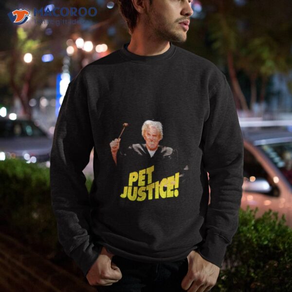 Gary Busey Pet Justice Shirt