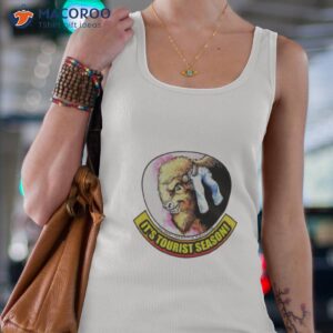 gaur its tourist season shirt tank top 4