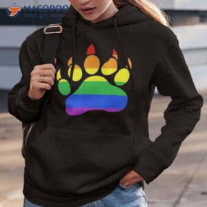 gay bear paw pride lgbt pride polar cubs t shirt hoodie 3