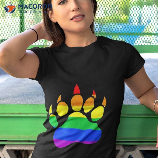 Gay Bear Paw Pride Lgbt Pride Polar Cubs Shirt