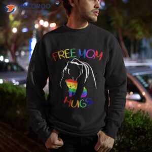 gay lgbt pride mama bear for free mom hugs shirt sweatshirt
