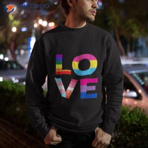 gay pride parade 2023 rainbow lgbtq flag love is wins shirt sweatshirt