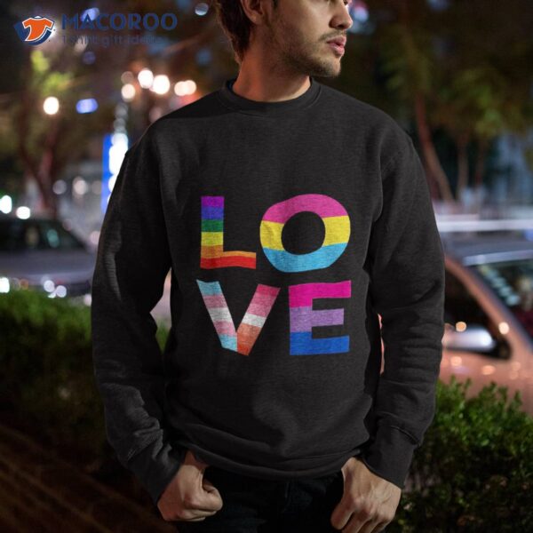 Gay Pride Parade 2023 Rainbow Lgbtq Flag Love Is Wins Shirt