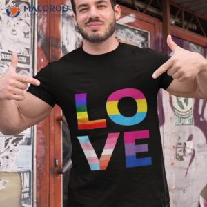 Gay Pride Parade 2023 Rainbow Lgbtq Flag Love Is Wins Shirt