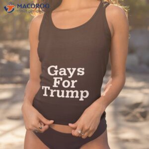 gays for trump 2023 pride shirt tank top 1