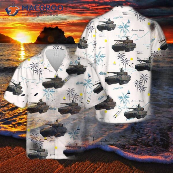 German Army Schutzenpanzer Puma Hawaiian Shirt