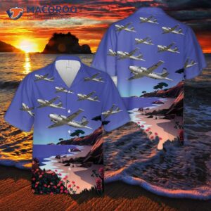 German Navy Breguet 1150 Atlantic Hawaiian Shirt