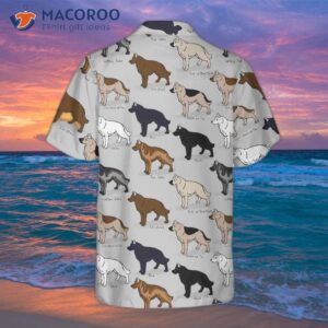 german shepherd dog hawaiian shirt funny shirt for adults 1