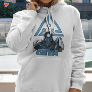 geth bust mass effect shirt hoodie