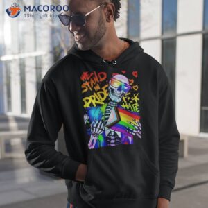 ghost arcade we stand in pride shirt hoodie 1