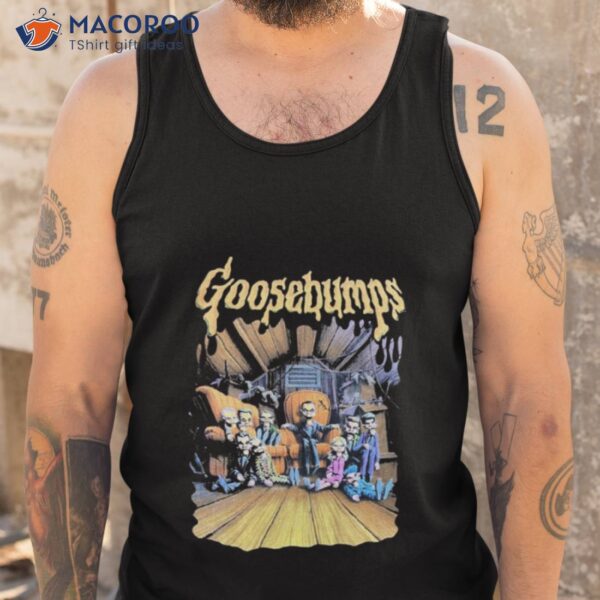 Ghost Family Art Goosebumps Shirt