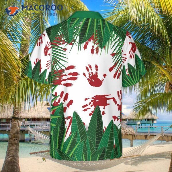 Ghost In The Bushes Halloween Hawaiian Shirt, Unique Shirt For And
