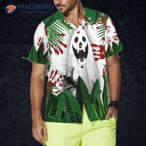 ghost in the bushes halloween hawaiian shirt unique shirt for and 3