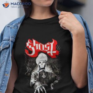 ghost papa emeritus hand shirt tshirt