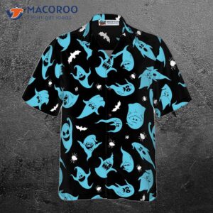 ghosts halloween hawaiian shirt 2