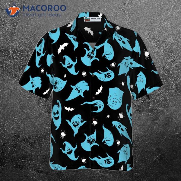 Ghosts Halloween Hawaiian Shirt