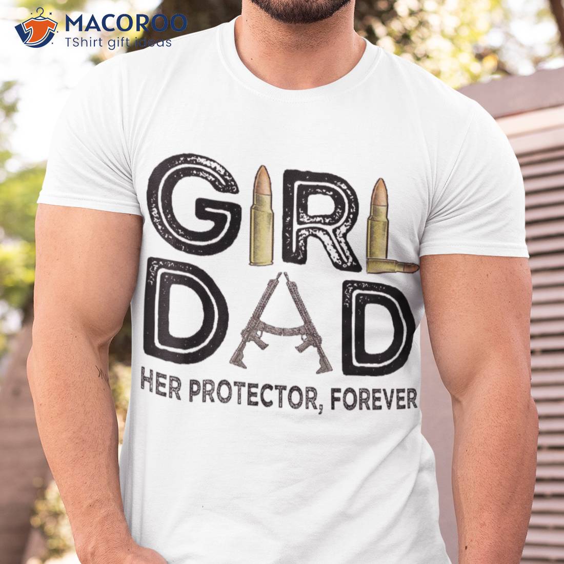 Girl Dad Daddy and Daughter Shirts Father's Day 