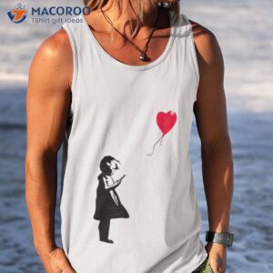 girl with phone shirt tank top