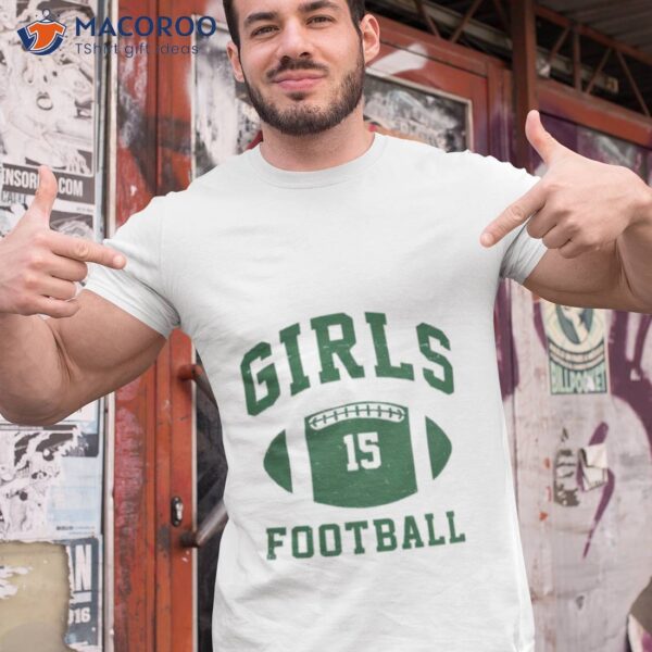 Girls Football #15 Shirt