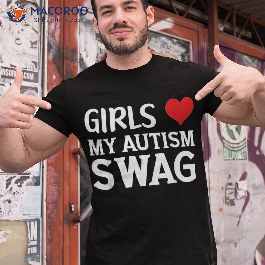 Girls Love My Swag T-shirts Man Cotton O-neck Short Sleeve Funny
