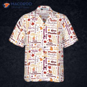 give thanks for thanksgiving day hawaiian shirt 2