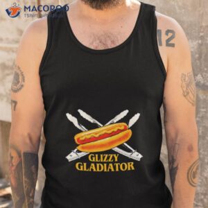 glizzy gladiator hotdog shirt tank top