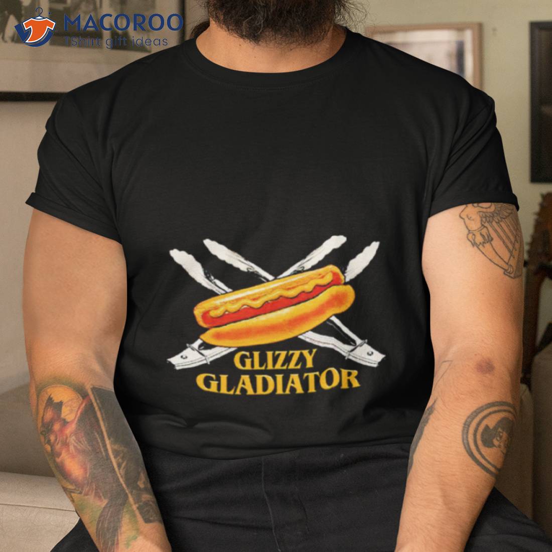 Glizzy Gladiator Hotdog Shirt