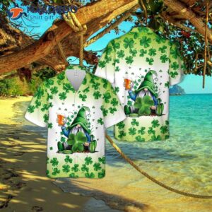 Gnome’s Beer St. Patrick’s Day Hawaiian Shirt