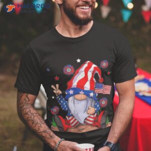 gnomes 4th of july 2023 patriotic gnome funny american flag shirt tshirt