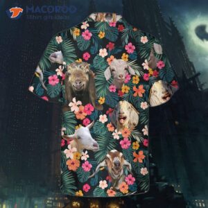 Goat Aloha Hawaiian Shirt, Funny Shirt For Adults, Print