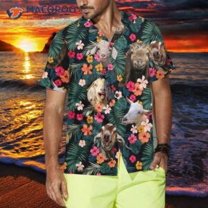 goat aloha hawaiian shirt funny shirt for adults print 3