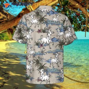 goat island hawaiian shirt funny shirt for adults print 1