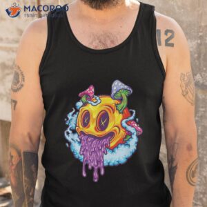 goblincore aesthetic grunge fungi mushroom skull shirt tank top