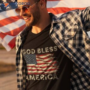 god bless america usa flag 4th of july patriotic shirt tshirt 3