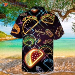 God Created Tacos Hawaiian Shirt, Funny Taco Shirt For &